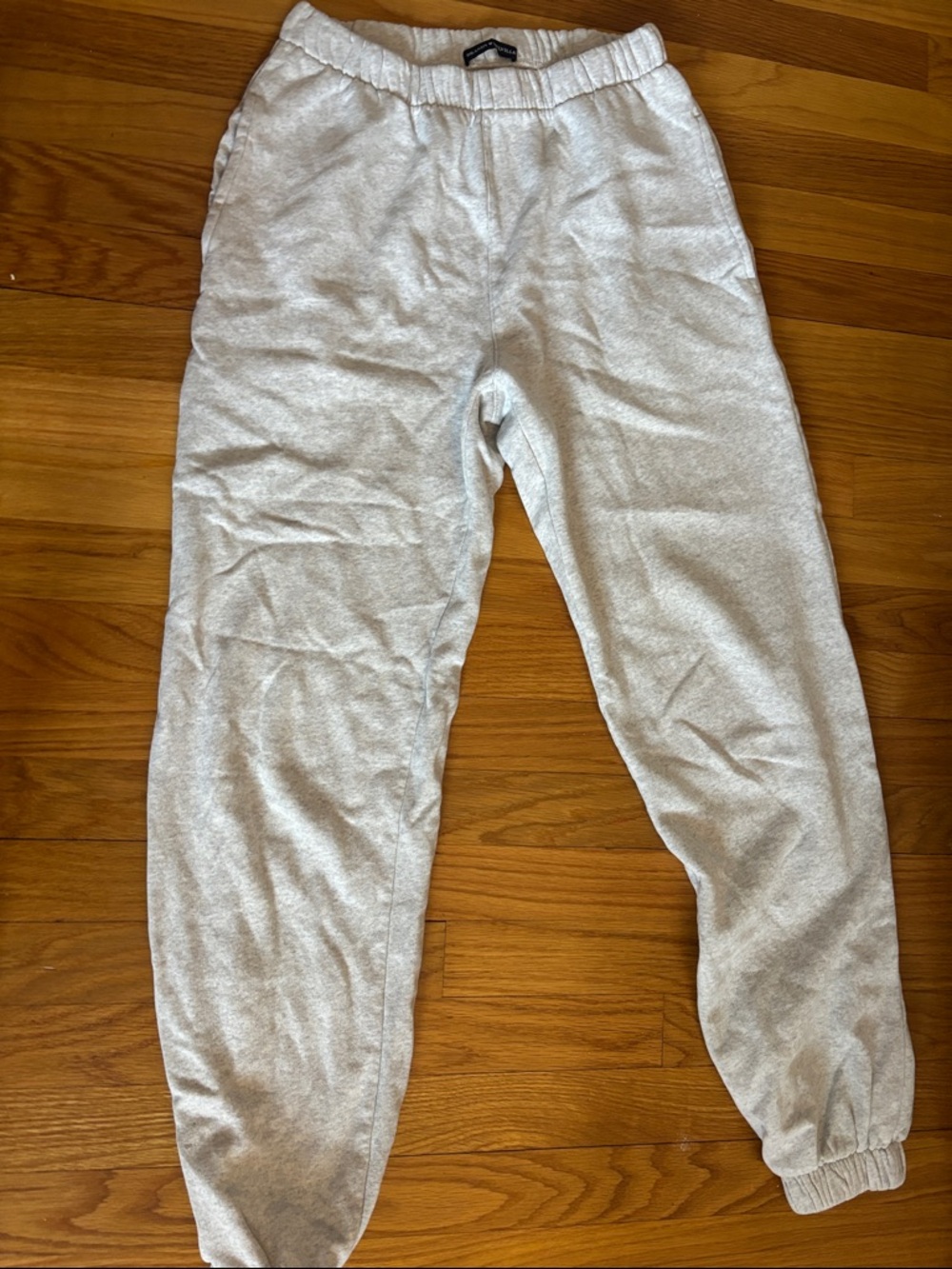 Brandy Melville Light Gray Jogger Sweatpants